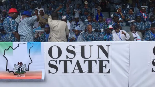 Osun pipo gada for APC convention for Abuja