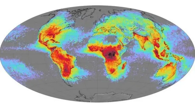 خريطة البرق