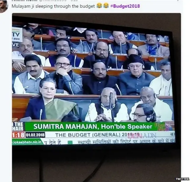 बजट, अरुण जेटली, मुलायम सिंह यादव