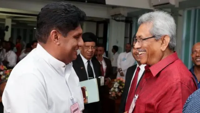 சஜித் பிரேமதாஸ மற்றும் கோட்டாபய ராஜபக்ஷ