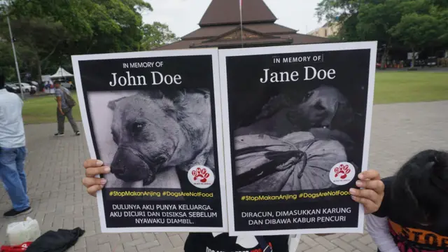 Kampanye tolak perdagangan daging anjing