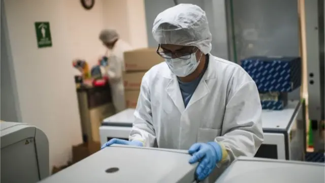 Laboratorio de covid/19 en Mexico