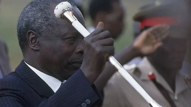 Daniel arap Moi in 1989
