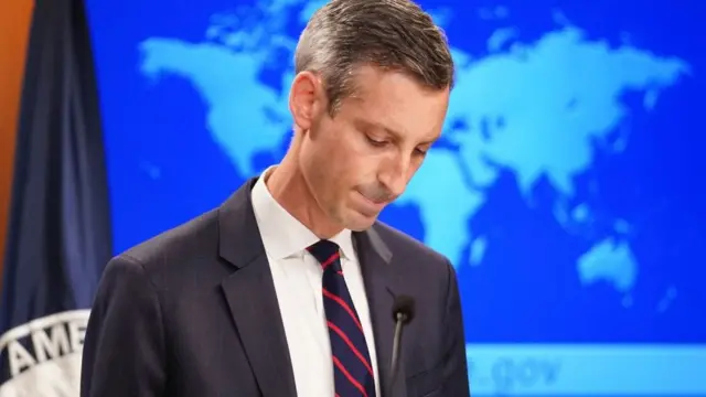 Ned Price, portavoz del Departamento de Estado de EE.UU.