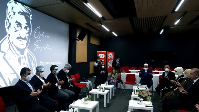 Prezident Erdoğan Özdemir Bayraktarın ehsan mərasimində