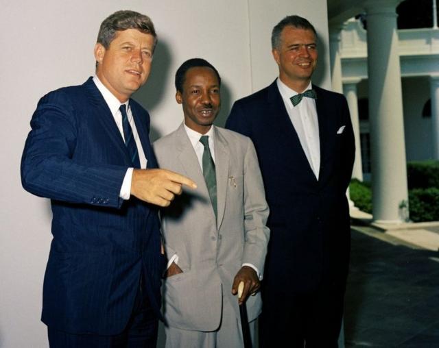 Shugaba Kennedy da Julius Nyerere