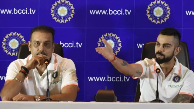 रवि शास्त्री और विराट कोहली