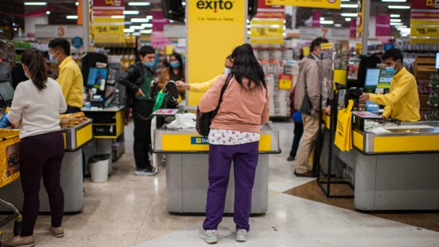 Mercado na Colômbia