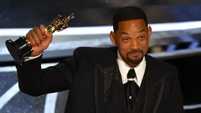 Will Smith con su oscar
