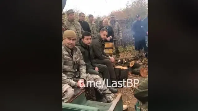 Зеленський і ветеран