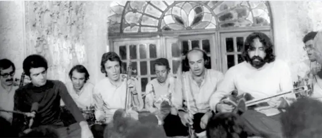 جمعی از اعضای کانون چاووش