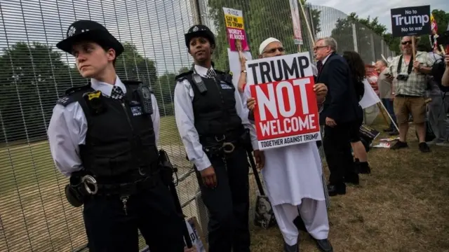 Trump, Amerika Serikat, Inggris