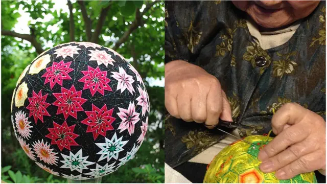 ジャパン2020】 60歳から始めた手まり作り、世界で有名に - BBC