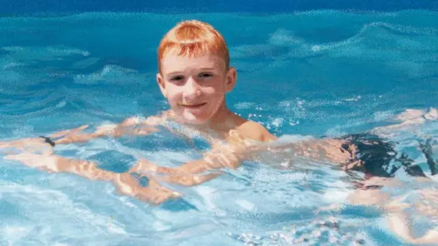 Саша Мальцев в детстве