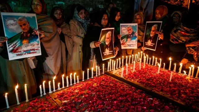 Funeral del general Qasem Soleimani.