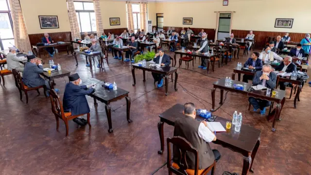 स्थायी कमिटीमा अध्यक्षद्वय केपी शर्मा ओली र प्रचण्ड