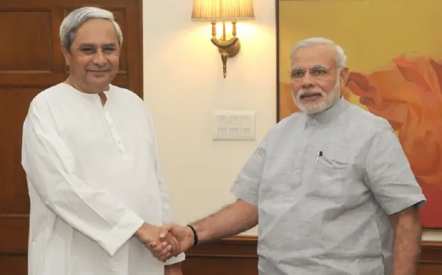 प्रधानमंत्री नरेंद्र मोदी, नवीन पटनायक