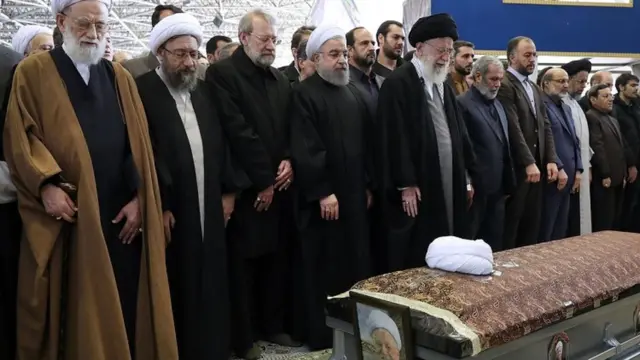 تشييع جنازة الرئيس الإيراني الراحل رفسنجاني