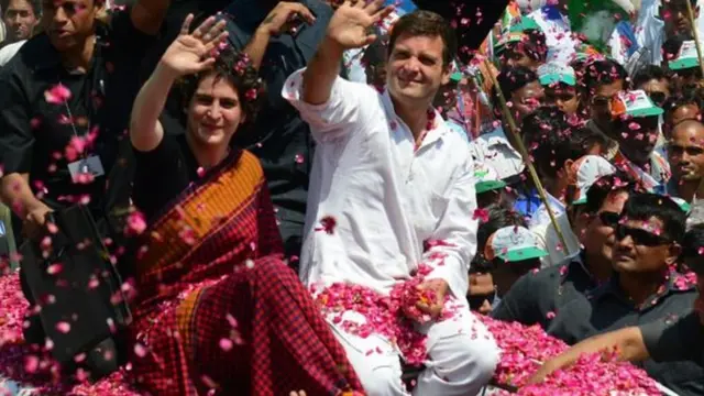 प्रियंका गांधी और राहुल गांधी