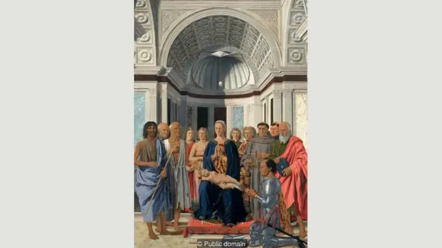 The Brera Madonna, 1472-74, oleh Piero della Francesca.