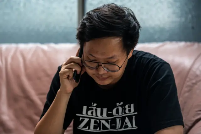 คริส โปตระนันทน์ ผู้ก่อตั้งกลุ่มเส้นด้าย