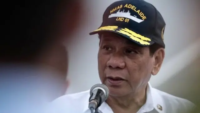 Rodrigo Duterte, presidente de Filipinas