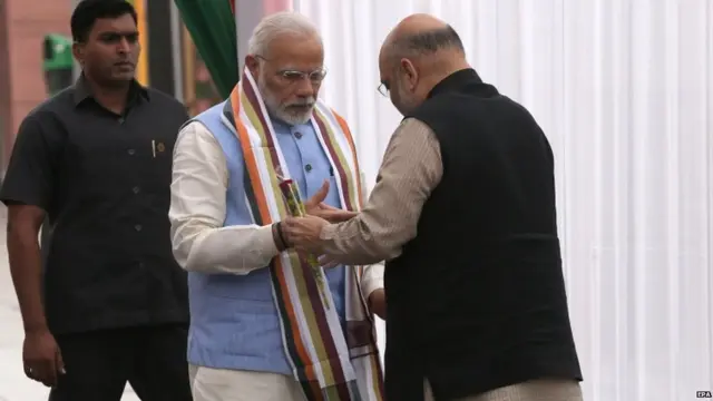 अमित शाह-नरेंद्र मोदी