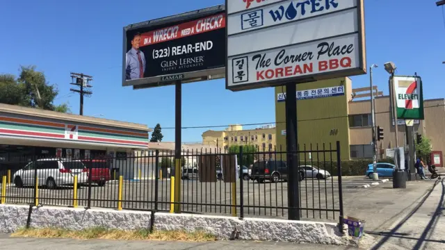 Esquina en Los Ángeles