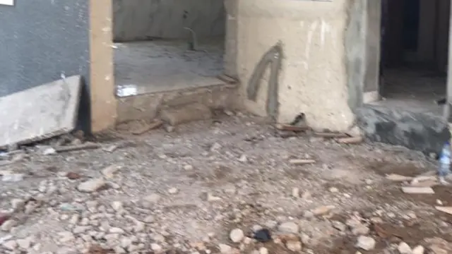 Inside of di facility wey army show di panel