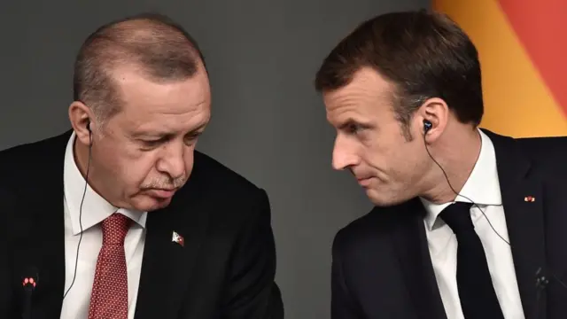 Erdoğan və Macron