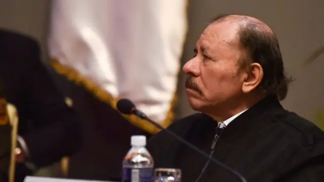 Daniel Ortega, presidente de Nicaragua.