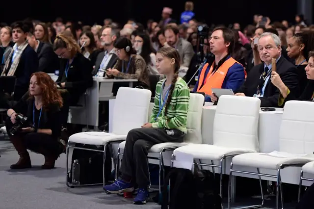 Greta mu nama y'i Madrid yiga ku ihindagurika ry'ikirere yavuze ko afite icyizere mu baturage