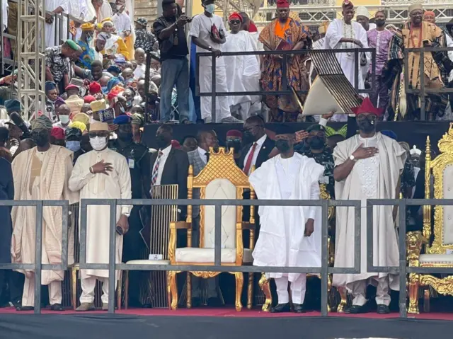 Olubadan Lekan Balogun n gbade