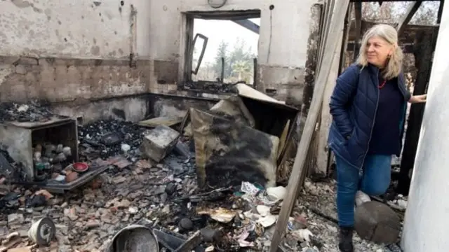 حرائق في إسرائيل