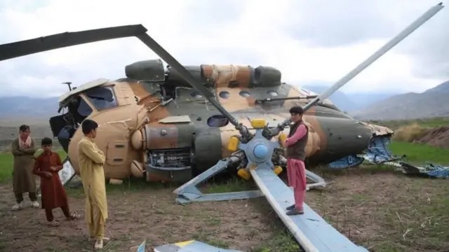 Ооганстандагы аскердик кийлигишүү токтой элек. Бул тик учак регондордун бириндеги исламчыларга каршы өткөрүлгөн операция учурунда кулаган.