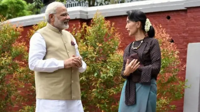 मोदी और सू ची