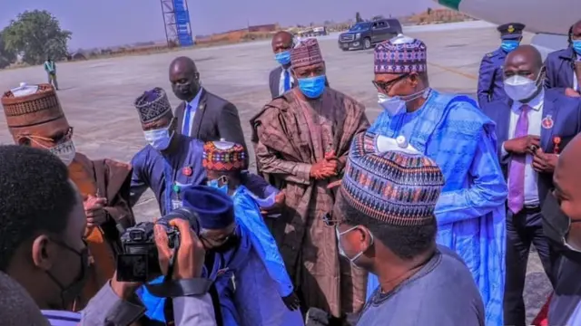 ziyarar Buhari Borno