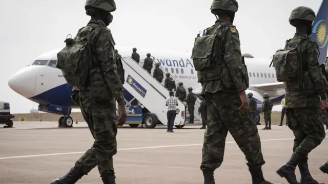 Ingabo z'u Rwanda zigiye muri Mozambique