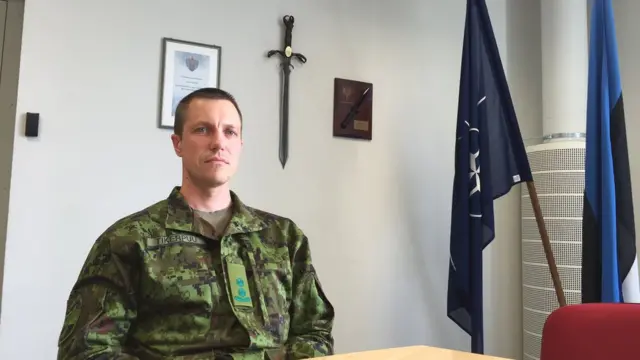 подполковник Мати Тикерпуу, начальник штаба 1-й пехотной бригады Сил обороны Эстонии