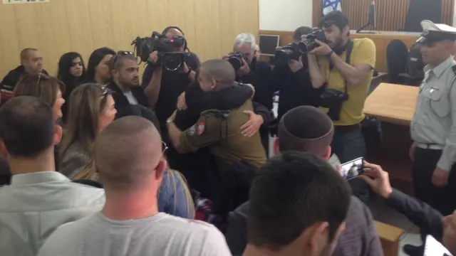 Оглашение приговора Эльору Азария