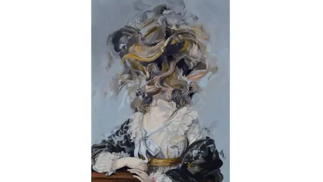 عُرِضَت أعمال للرسام الكولومبي دايرو فارغاس مؤخرا في الأكاديمية الملكية للفنون في لندن