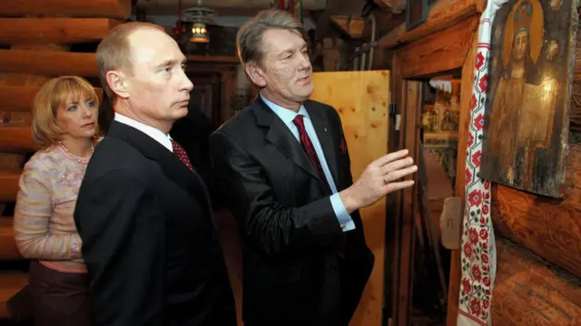 Путін і Ющенко