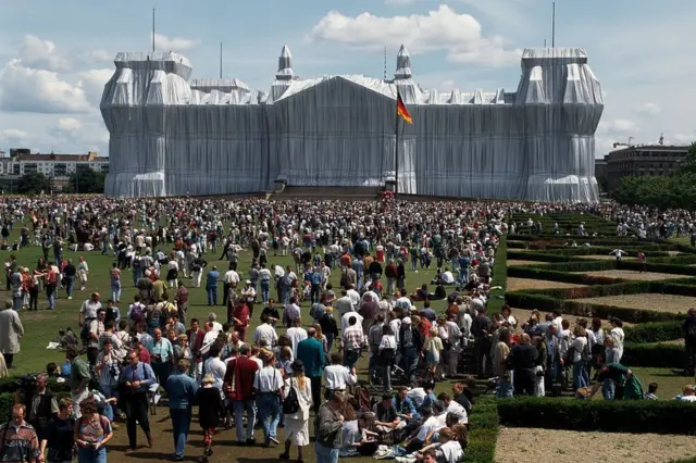 Wrapped Reichstag