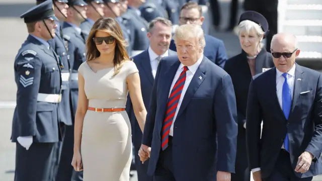 Donald ve Melania Trump