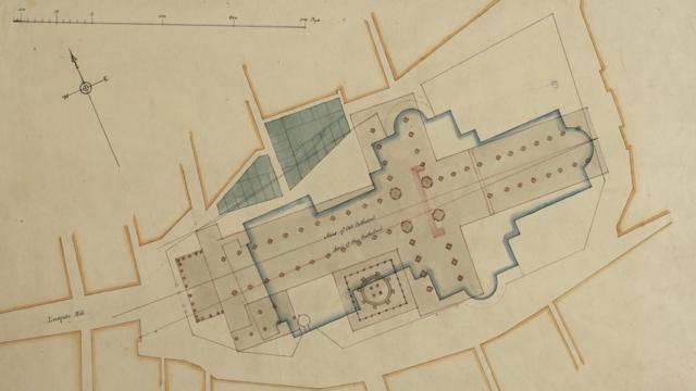 Planos de la Catedral de San Pablo