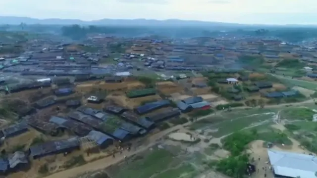 కాక్స్ బజార్లో శరణార్థులు ఉంటున్న ఓ ప్రాంతం