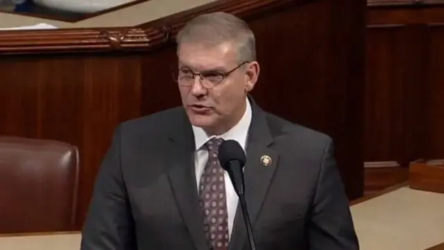 "Wakati wa kesi iliyotungwa, Ponsio Pilato aliweza kupata haki zaidi kwa Yesu kuliko Wademocrat walizopata katika mchakato huu wa rais ," Bwana Loudermilk alisema mbunge wa Republican