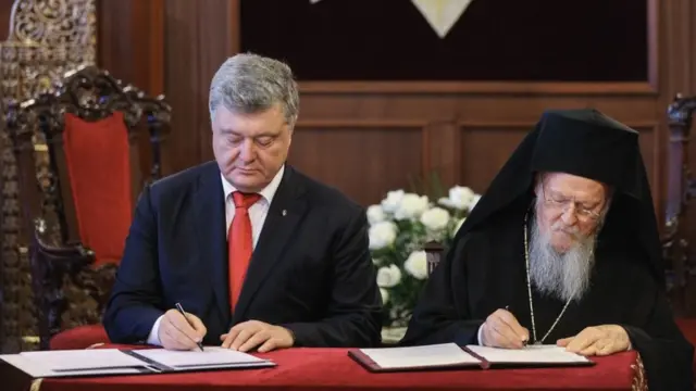 Порошенко і Варфоломій