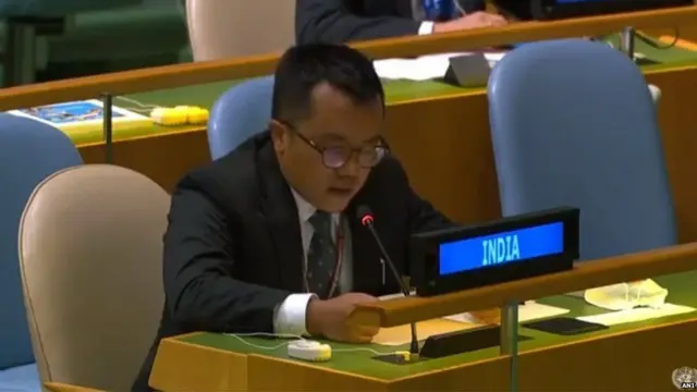 ఐక్యరాజ్యసమితిలో ఇండియా మిషన్ ప్రథమ కార్యదర్శి (ఫస్ట్ సెక్రటరీ) మిజితో వినితో