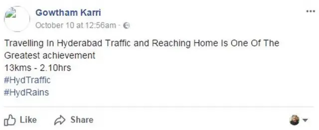 హైదరాబాద్‌పై జోకుల వాన